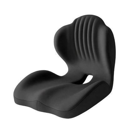 🪑 Poduszka na krzesło z pianką memory💪Z podparciem pleców, ergonomiczna i wygodna – idealna do biura, samochodu i domu.Łagodzi ból pleców i zmęczenie podczas długiego siedzenia.💺