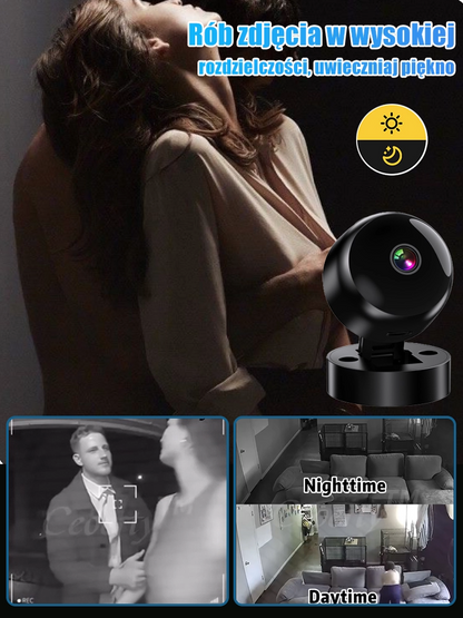 【Niewidoczna bezprzewodowa】kamera WIFI S2 z funkcją stabilizacji obrazu w wysokiej rozdzielczości